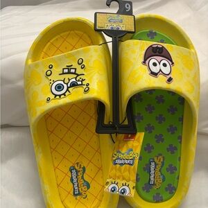 SpongeBob SquarePants & Patrick adult Yellow Slippers